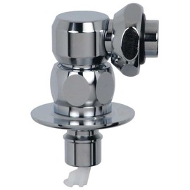 Kakudai 772-540 Nipple with Stopper for Washing Machines, Water Leak Proof Stopper, 2 Sizes, Easy Installation, Metal