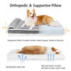 Jolifield Orthopedic Dog Bed Large Sized Dog with Pillow 36''X24'',