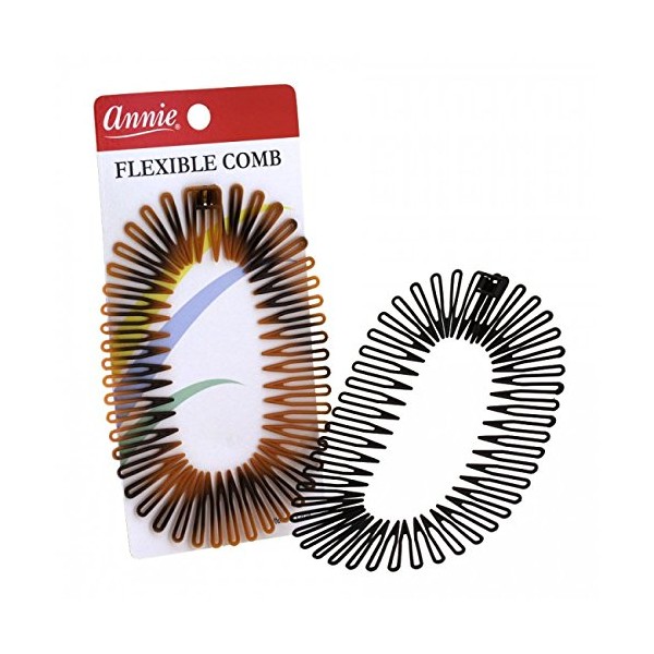 Annie Flexible Comb Black #3200
