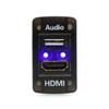 USB Input Port & HDMI Input Port Audio Parts Switch