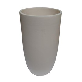 OTOOLWORLD 99.3% Alumina Crucible Al2O3 Aluminum Oxide Crucible Assay Crucible for Lab Laboratory (500ml (High))