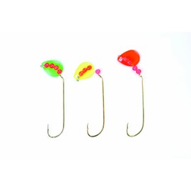 Eagle Claw 2 Way Spinner Assort Color Blades, Gold, One Size