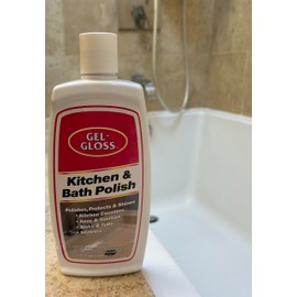 TR Industries GG-1 Gel-Gloss Kitchen and Bath Polish, 16 Fl. Oz, White