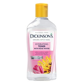 Dickinson's Alcohol-Free Witch Hazel Toner w/ Rosewater 16 Oz