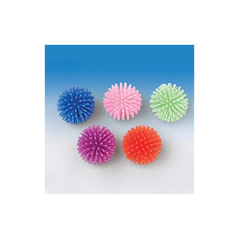 Rhode Island Novelty 1.25 Inch Spiky Hedge Balls Set of