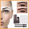 Eyebrow Stamp Brow Shaping Kit Definer Makeup Powder Stencils Set