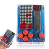 DIY Game Consoles Handset with Acrylic Casing, Electronic Game Console