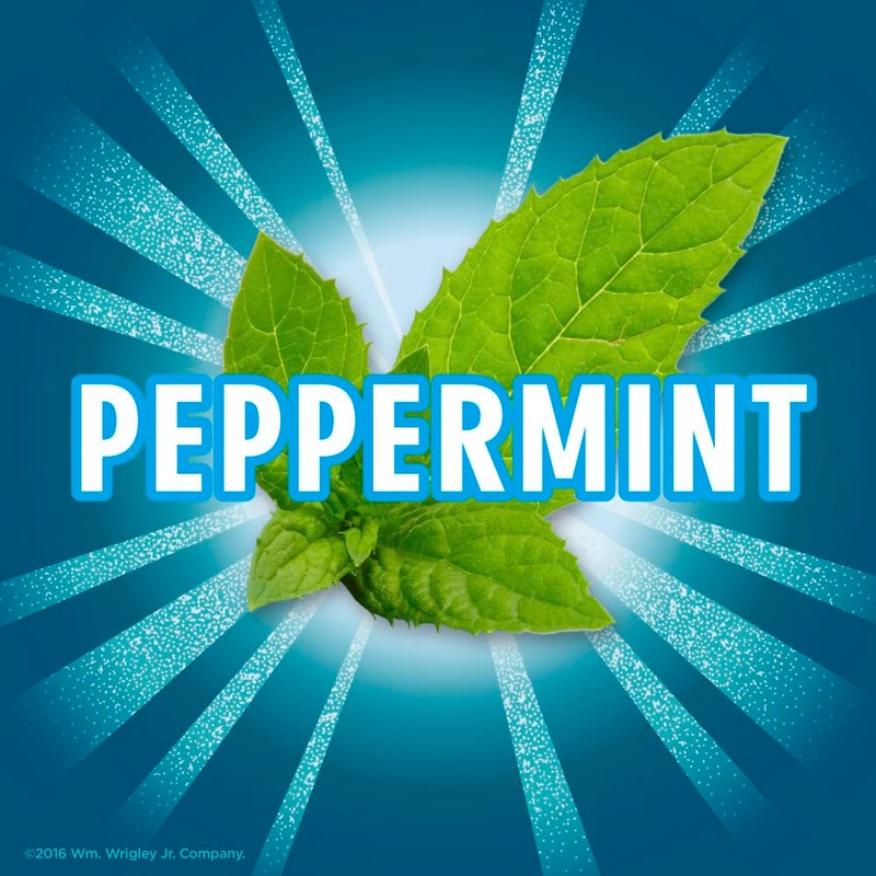 ECLIPSE Peppermint Sugar-Free Chewing Gum - 8 Packs, 18-Count Each