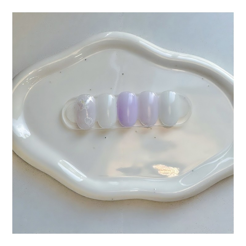 Dara Beauty July 2025 Art of the MonthLight Purple Nail❣