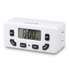 Fosmon Digital Timer for Electrical Outlets, Indoor 24 Hour Light