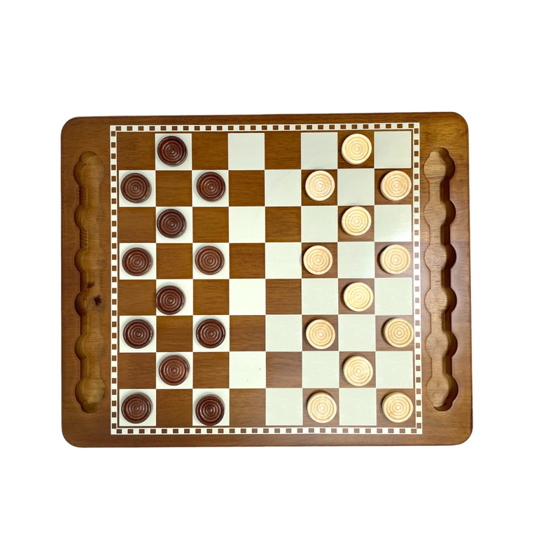 Regal Games Luxury Checkers Board Game for Adults & Kids
