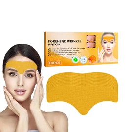 High Prime Anti Wrinkles Film Anti Falten Stirn Pad Facial Patches Anti Aging Antifalten-Pflaster für das Gesicht Forehead Wrinkle Patches Anti-Falten-Patches Straffung Stirnfalten Sticker -10 Stück