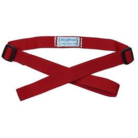Children's Scooter Carry and Pull Strap: Handlebar Reins; Towing and Shouldering Micro scooters (Red)