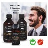 Kit Hidratante De Bergamota Para Cabello Barba Y Bigote