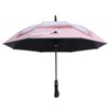 Portable Umbrella with Fan Reflective UPF 50+ Sun and Rain