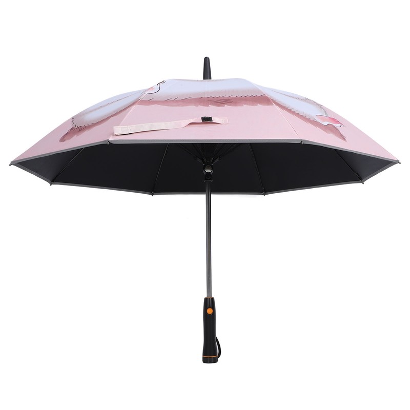 Portable Umbrella with Fan Reflective UPF 50+ Sun and Rain