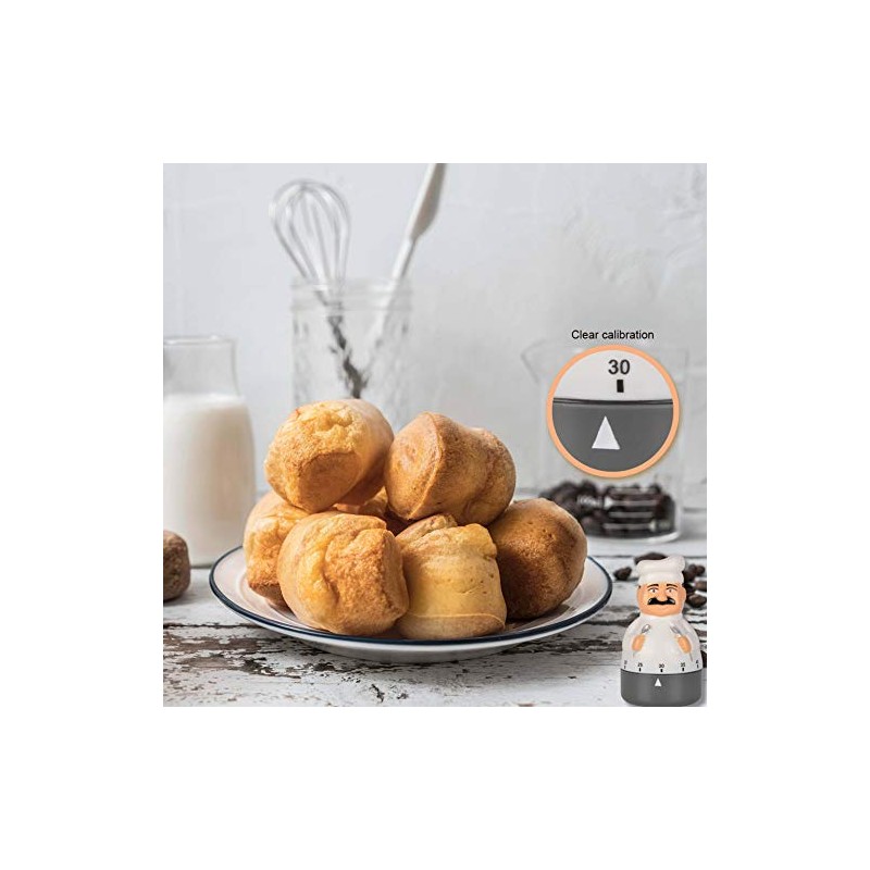 Jayron Kitchen Timer Count Down Timer Mechanical Timer 60 Minutes