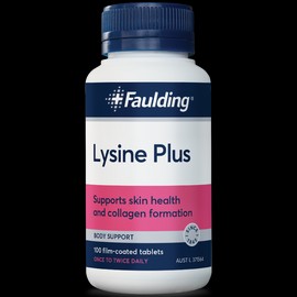 Faulding Lysine Plus 100 Tablets