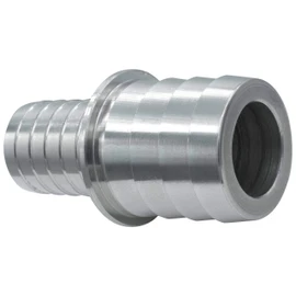 ICT Billet 1-1/4" to 1-1/2" Inch Hose Barb Splice Coupler Repair Reducer Fitting Adapter Connector Radiator Coolant Intercooler Heat Exchanger Fluid Manufactured in USA Aluminum AN627-21A
