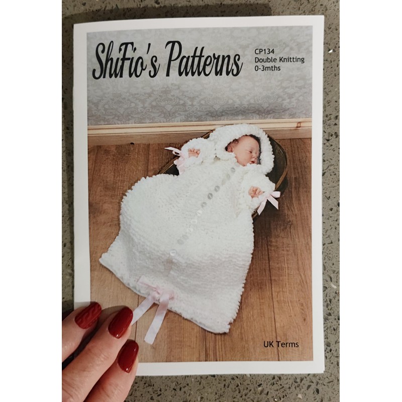 Paper Crochet Pattern for Swaddle Blanket, Crochet Pattern, Crochet Pamphlet,