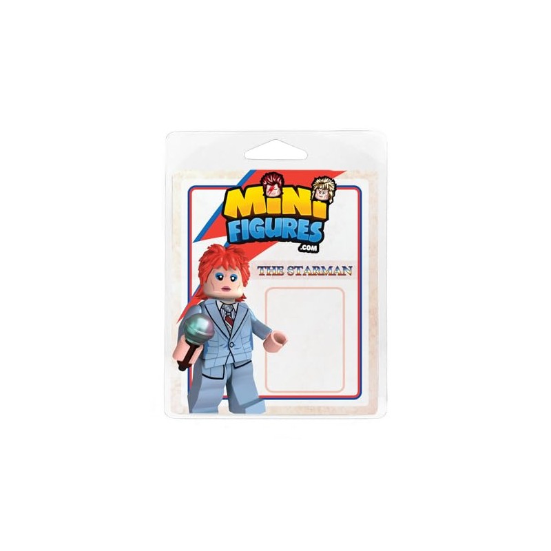 Custom Design Minifigure - David Bowie The Star Man