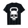 Kettlebell - Maglietta da allenamento vintage con teschio Maglietta