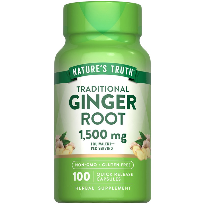 Nature's Truth Ginger Root Capsules | 100 Count | from