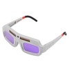 Welding Glasses Soldering Goggles Auto Darkening Solar Power Battery for