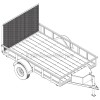 Johnson Trailer Parts 6′ 4" x 10′ Utility Trailer Plans
