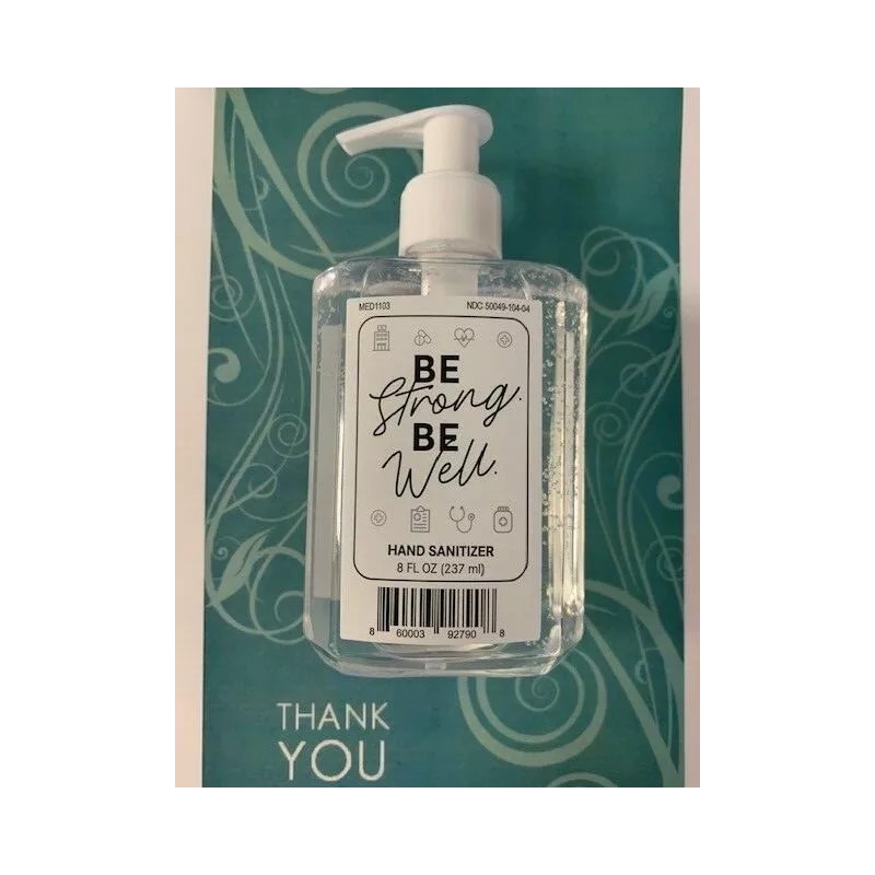 Sunscope Be Stong Be Well - Sanitizer 8oz Pump Bottle