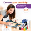 7 Artists Acrylic Fabric Paint - Premium Fabric Paints Permanent