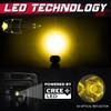 OFFROADTOWN Flush Mount Yellow LED Pods 5 Inch 120W CREE