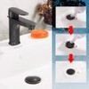 Bathroom Sink Drain, Vessel Sink Pop Up Drain With Detachable