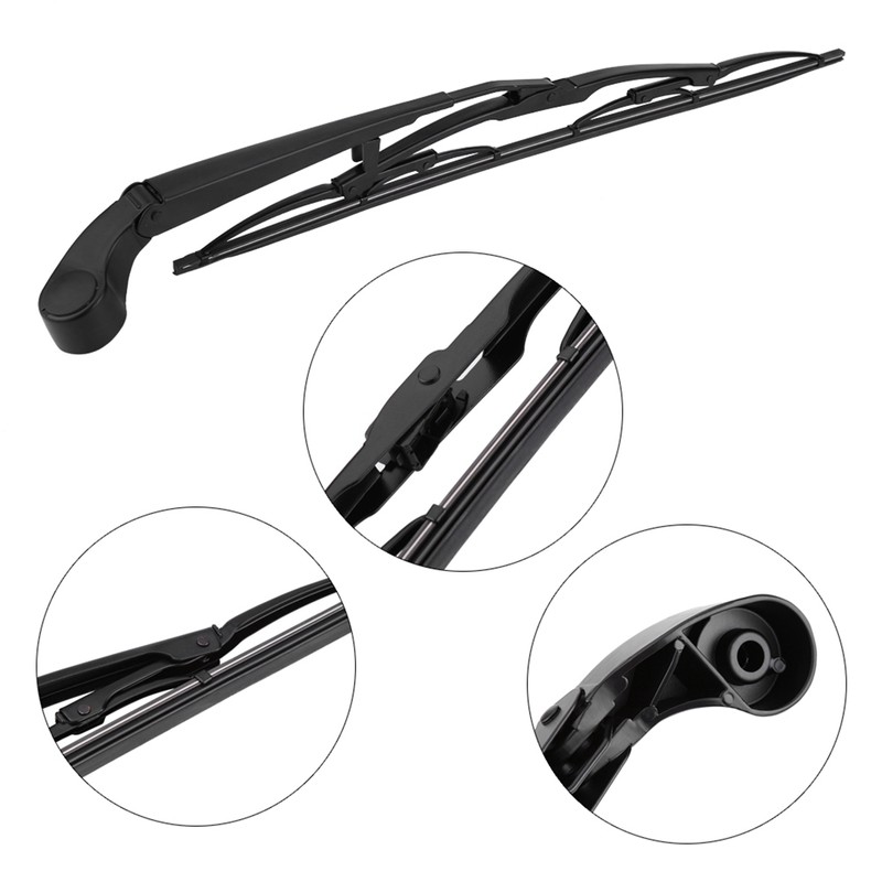 Rear Windshield Windscreen Wiper Arm &amp; Blade Set for X5