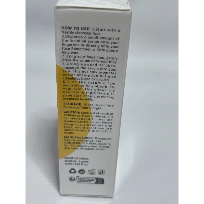 Bio-Dimot Frankinscense Infused Face Oil 1.02oz New