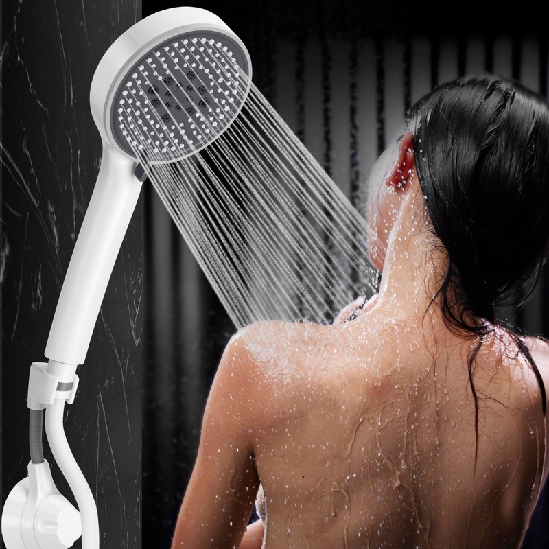 Lonian 5 Spray Mode High Pressure Handheld Shower Head Set,