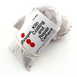 1Lb. Paragon Kiln Coating & Repair Cement - High-Temp Refractory Cement for Fire-Brick Repair