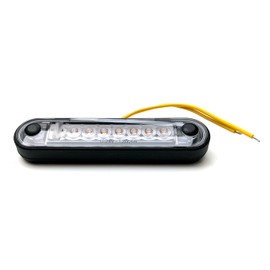 Fristom Yellow LED Side Marker Light 12 V 24 V E9 for Lorry Car Trailer