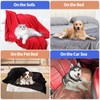 Foyten Dog Blankets Washable – Soft Fleece Blanket for Pets,