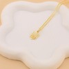 Sterling Silver Ukrainian Tiny 1 cm Trident/Trizub Necklace Pendant with