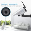 Solar Power Fake/Dummy Adjustable Camera For Security Surveillance Indoor Outdoor
