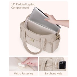 Wandering Nature Personal Item Travel Bag, Small Duffle Bag for Women with Wet Pocket & 14'' Laptop Compartment, Lightweight Carry on Weekender Duffel, Wave pattern