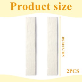 EIHI 1 Pair Leg Warmers Women's Girls Ballet Leg Warmers with Heel Hole Leg Warmers Ballet Yoga Leg Warmers Leg Warmers Leg Warmers Approx. Support Stockings (One Size, White), a