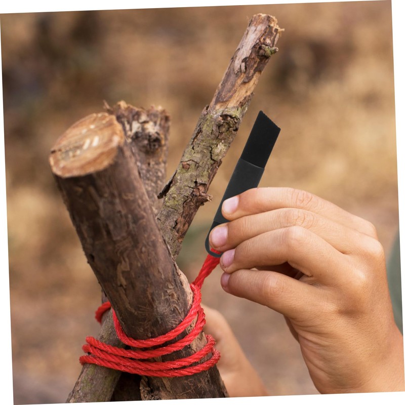 SUPVOX Camping Fire 10pcs Flint Steel Rod Magnesium Scraper Compact