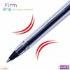 CLARO A-one Ballpoint Pens, BLACK, Medium Point (1.0mm), Pack of