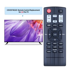 COV30748165 COV34618202 Replacement Remote Control Commander Compatible with LG CM4360 XBOOM 230W Hi-Fi Entertainment System CM4360.AGBRLLK CMS4360F