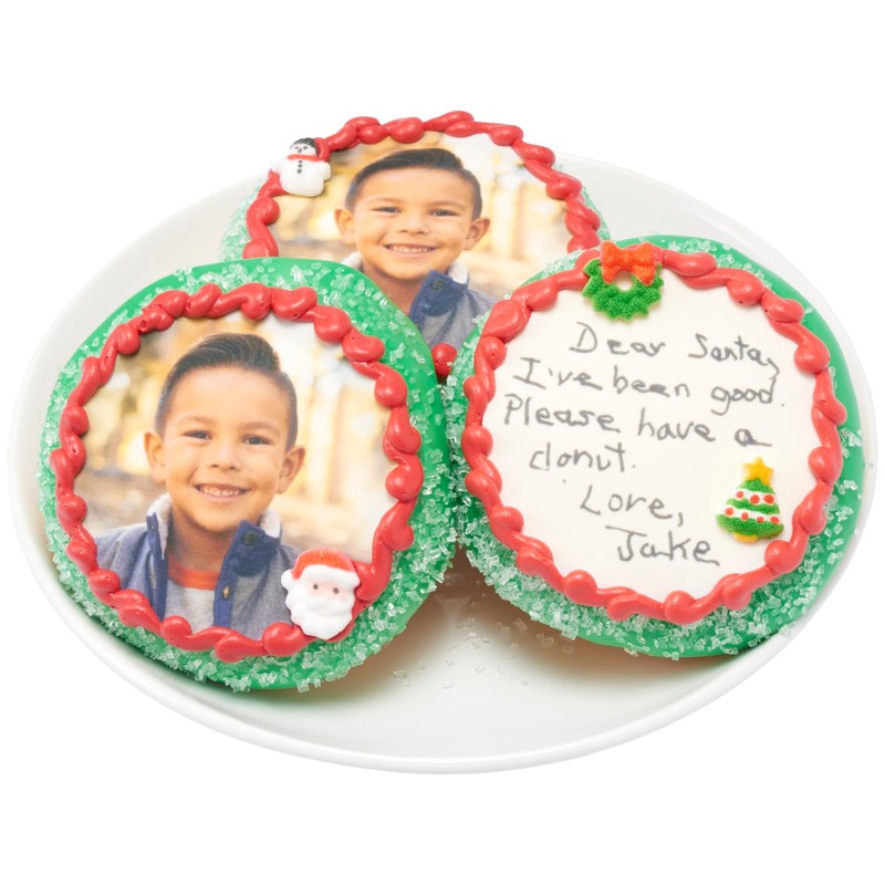 Lucks Dec-Ons Molded Sugar/Cup-Cake Topper, Christmas Charms Assortment, 5/8 Inch