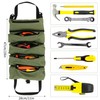 Yesaler Mehrzweck Werkzeug Rolltasche Roll Up Pouch Werkzeugrolle Schraubenschlüssel Rolltasche