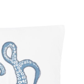C&F Home 12" x 24" Octopus Tentacles Beach Printed Beaded Accent Throw Pillow All Seasons Summer Beach House Nautical Coastal Ocean Home Living Room Sofa Couch Chair Bed Bedroom Decor Decoration 24"