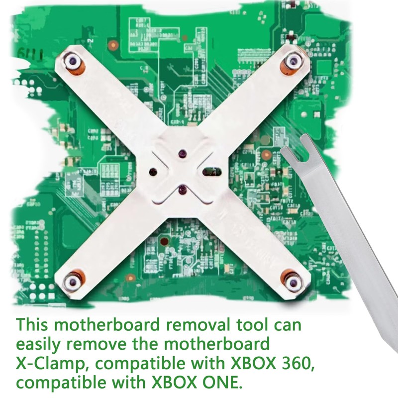 2Pcs Durable X-Clamp Removal Tool Rustproof Motherboard Removal Tool Great